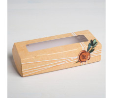 Коробка складная "Для тебя", 17 × 7 × 4 см